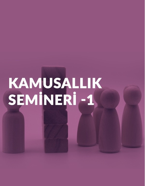 Kamusallık Semineri- 1